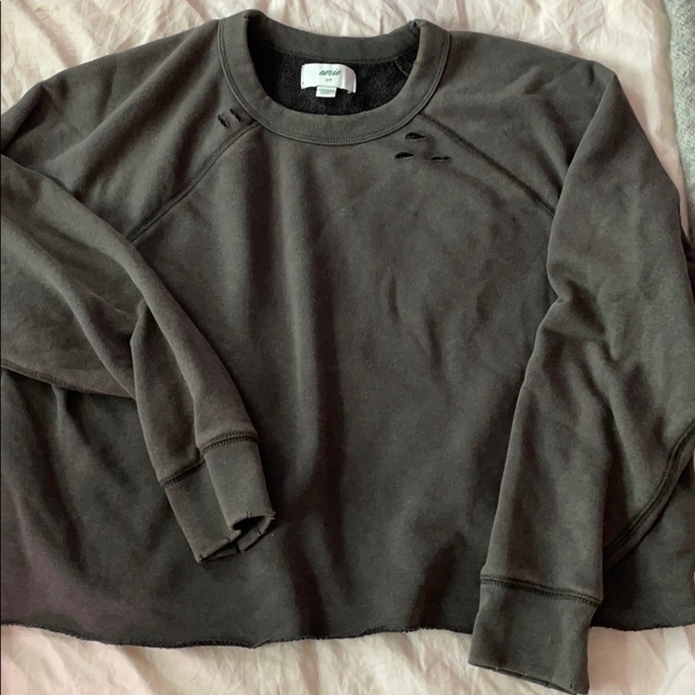 Cropped sweater